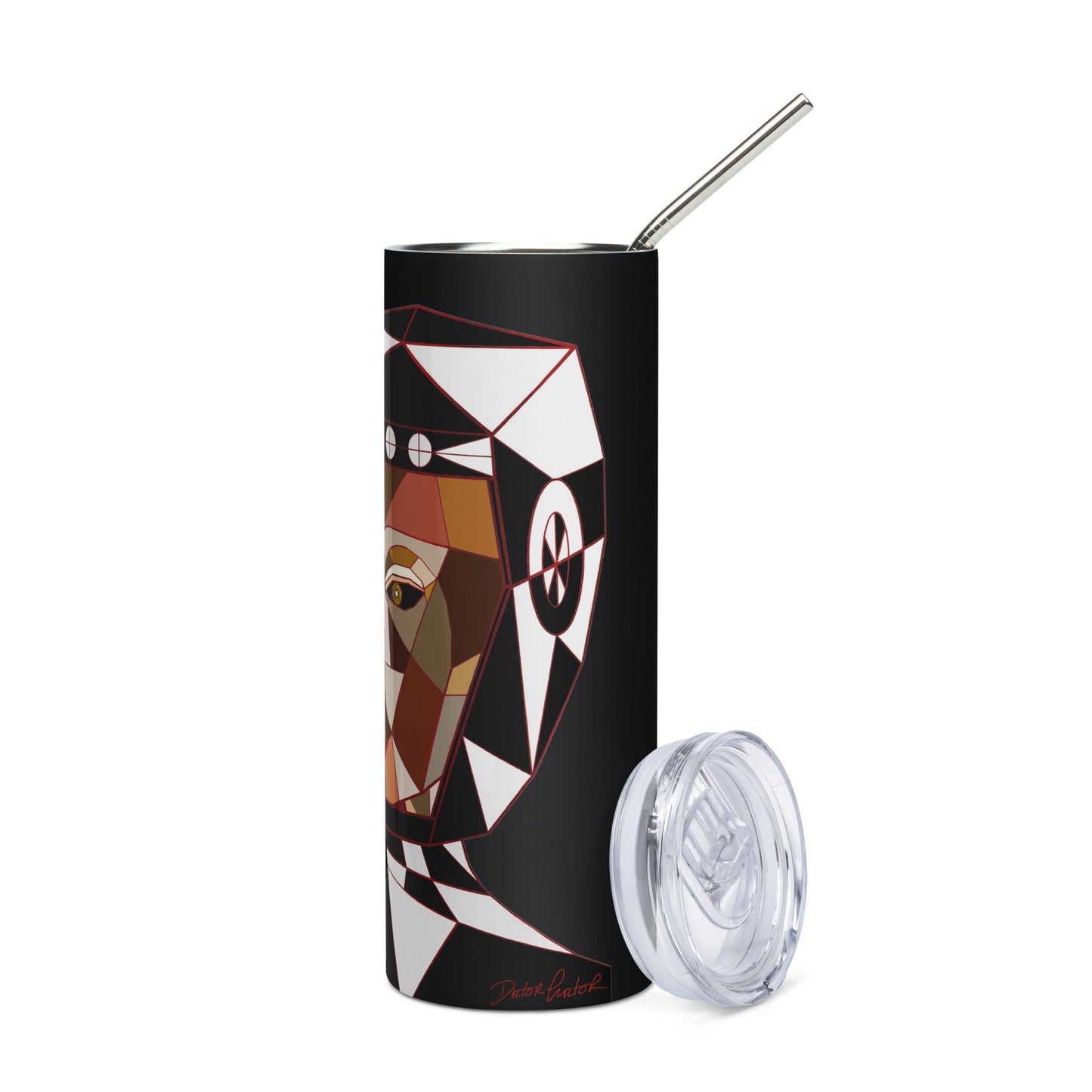 Afrobotica Bella Earth Stainless steel tumbler