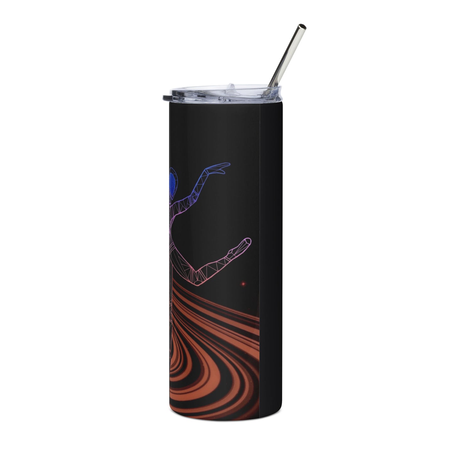 Afrobotica Rings Red Stainless steel tumbler