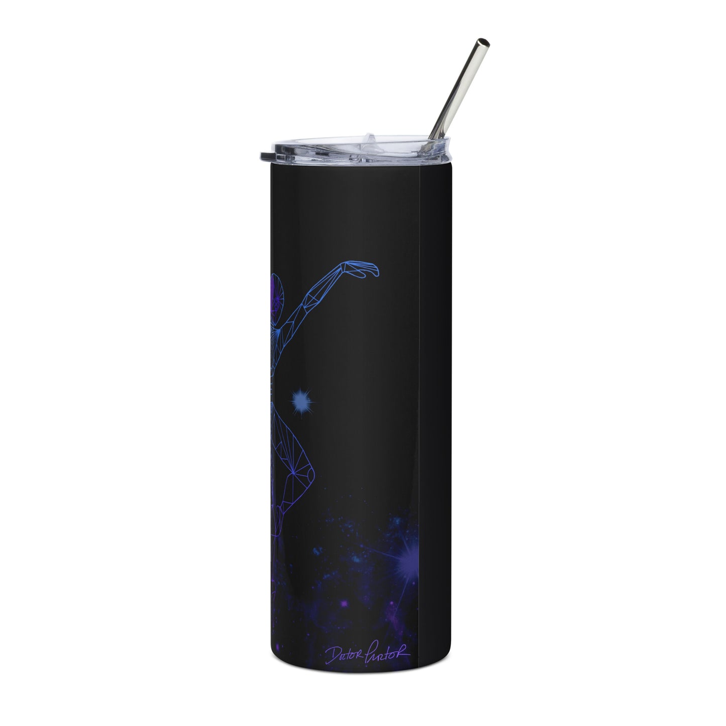 Afrobotica Releve Blue Stainless steel tumbler