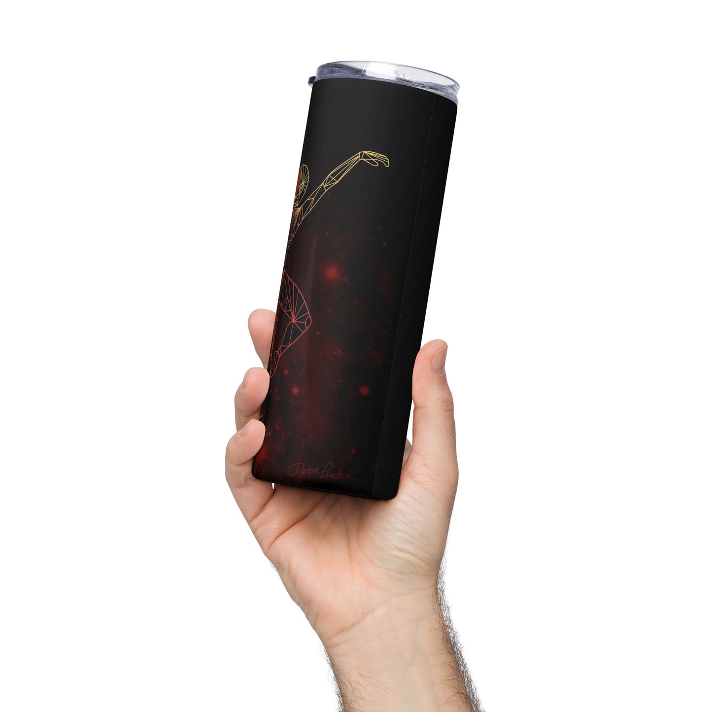 Afrobotica Releve Red Stainless steel tumbler