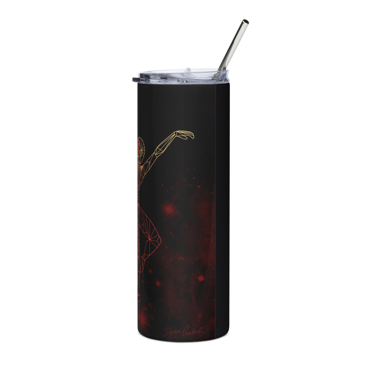 Afrobotica Releve Red Stainless steel tumbler