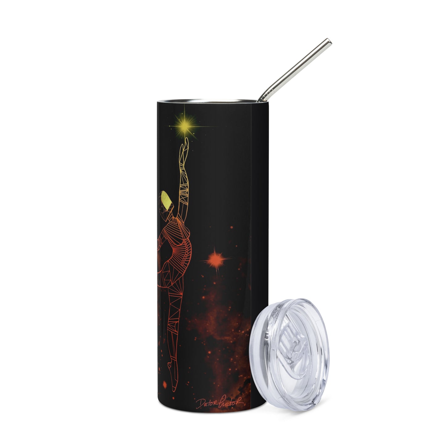 Afrobotica Pointe Constellation Stainless steel tumbler