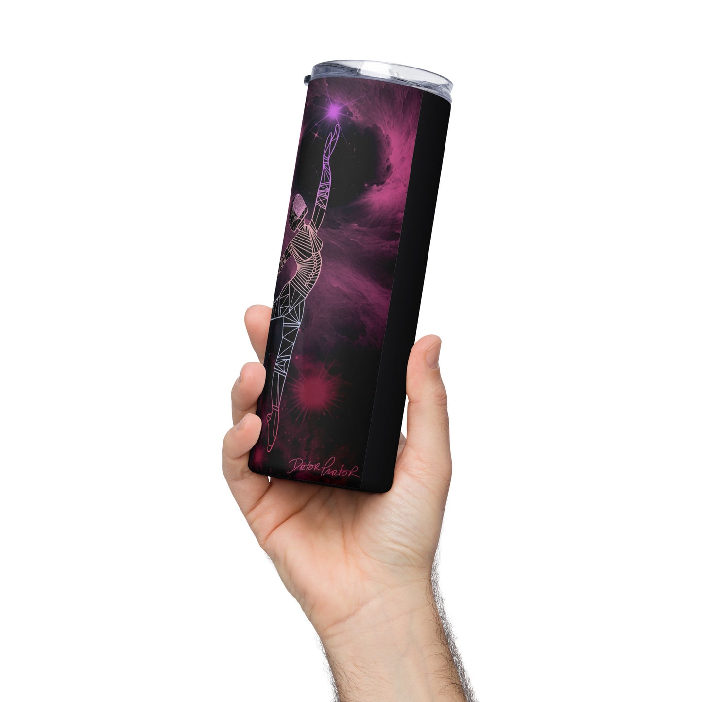 Afrobotica Pointe Nebula Stainless steel tumbler
