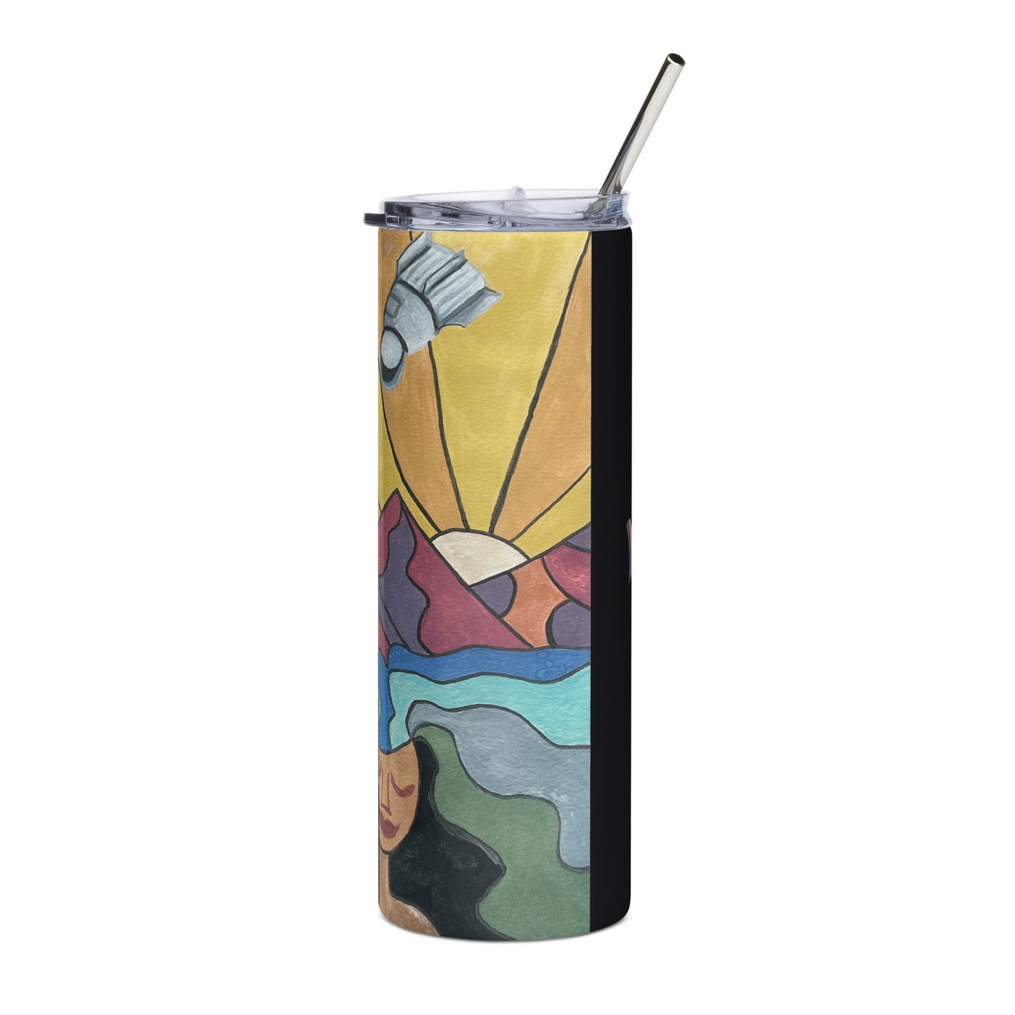On Orbit Stainless steel tumbler