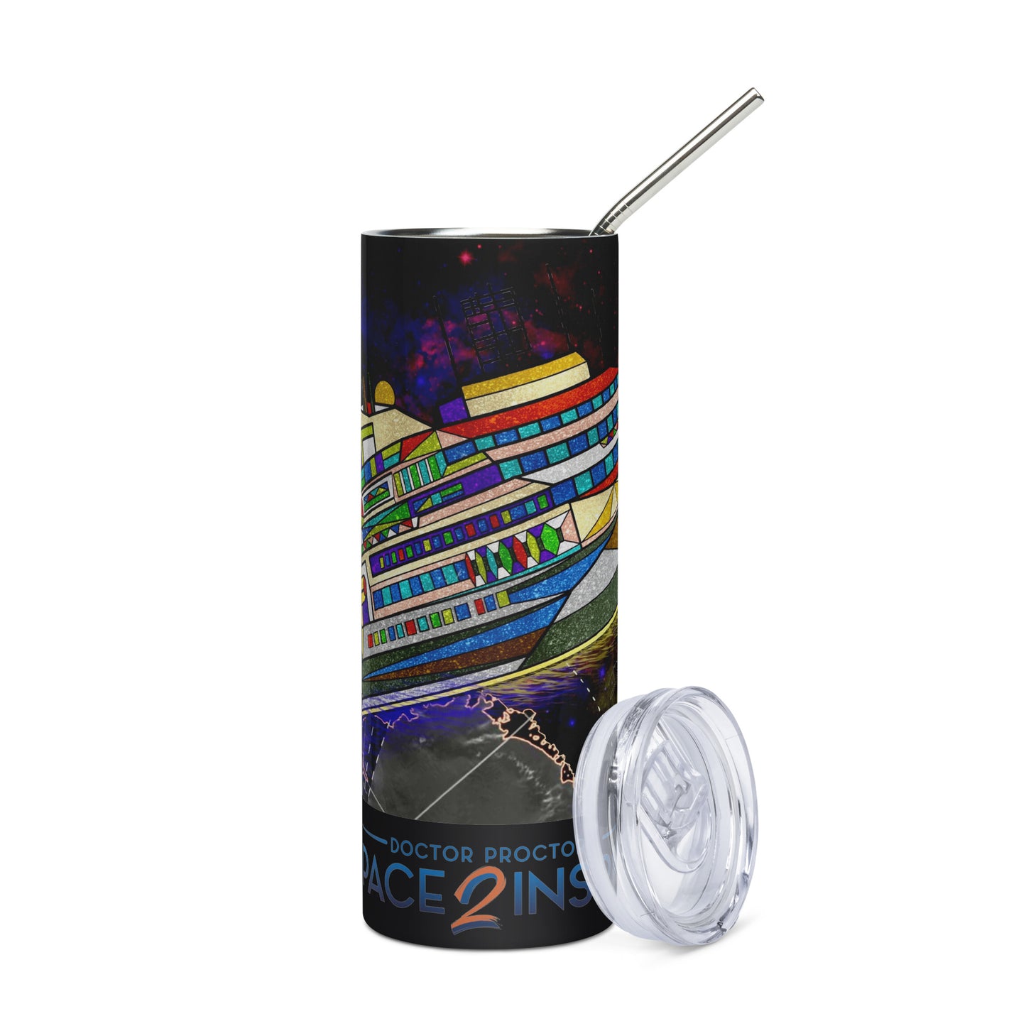 Ultramarine Stainless steel tumbler
