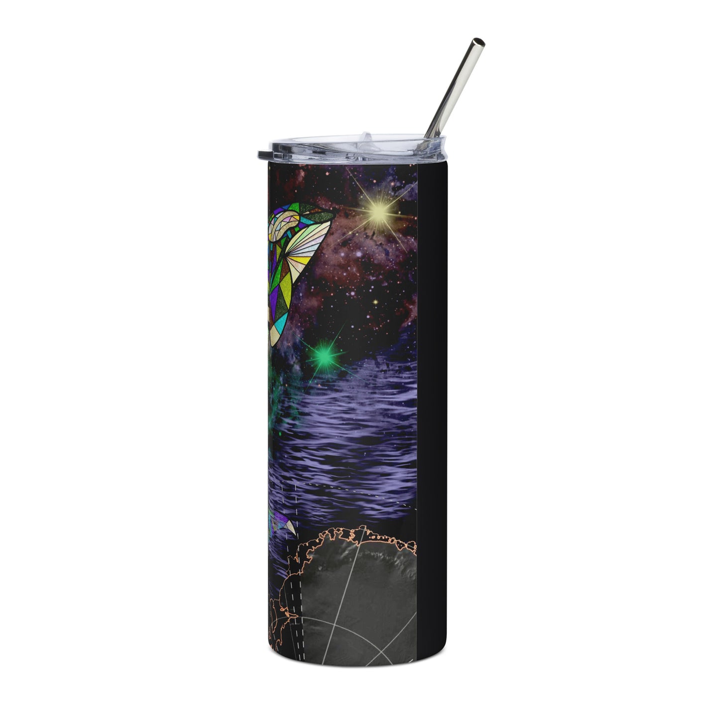 The Cosmic Orca Stainless steel tumbler