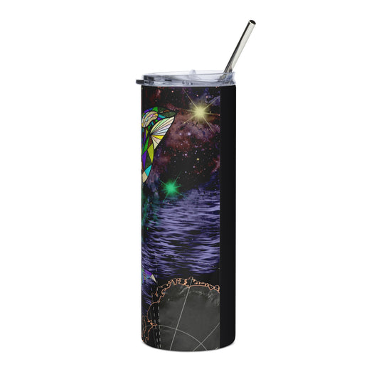 The Cosmic Orca Stainless steel tumbler