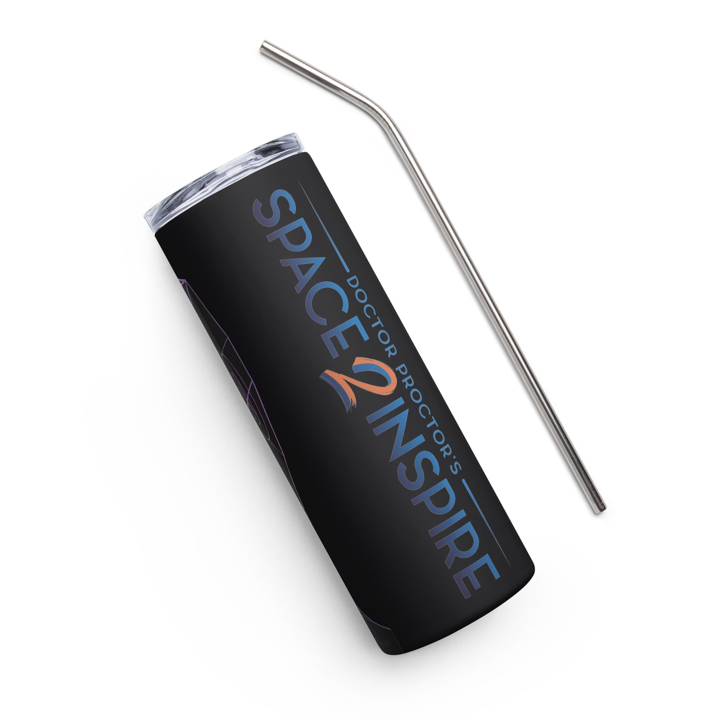 Afrobotica Bella Neon Stainless steel tumbler