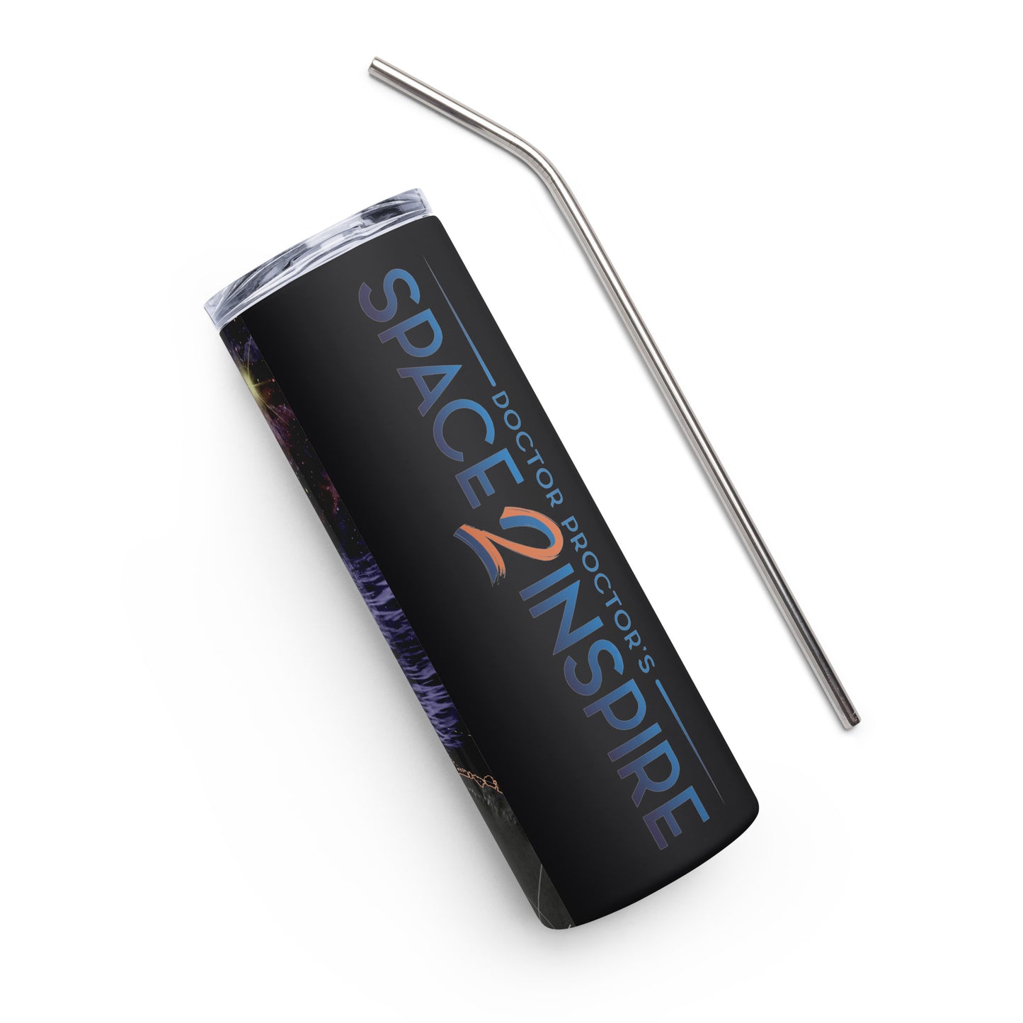 The Cosmic Orca Stainless steel tumbler