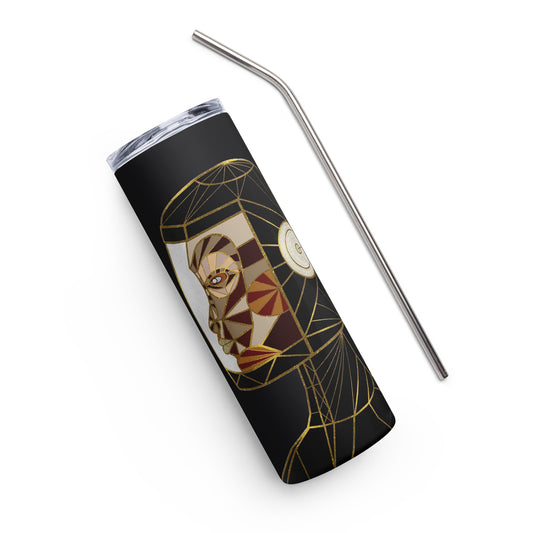 Afrobotica Native Earth Stainless steel tumbler