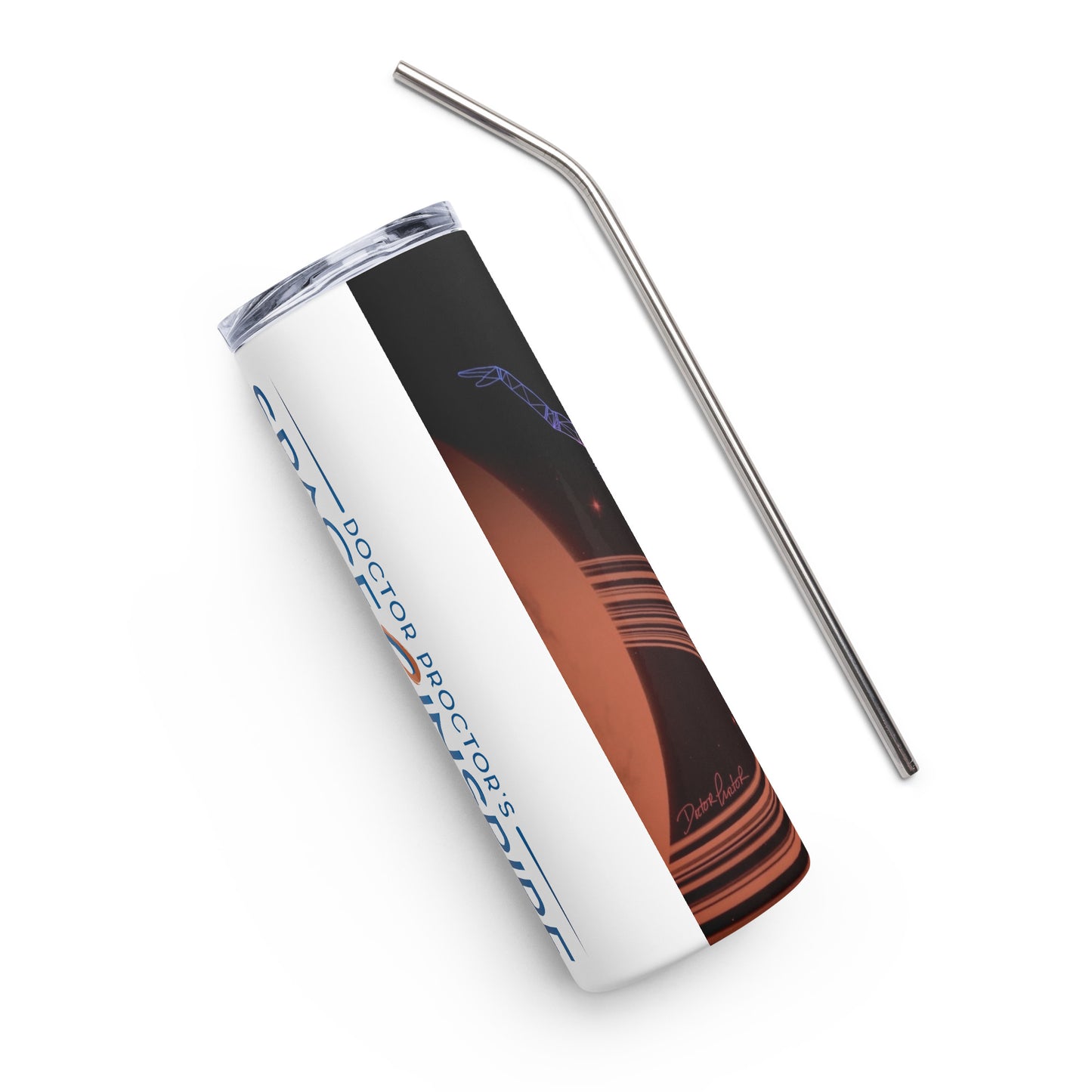 Afrobotica Rings Red Stainless steel tumbler