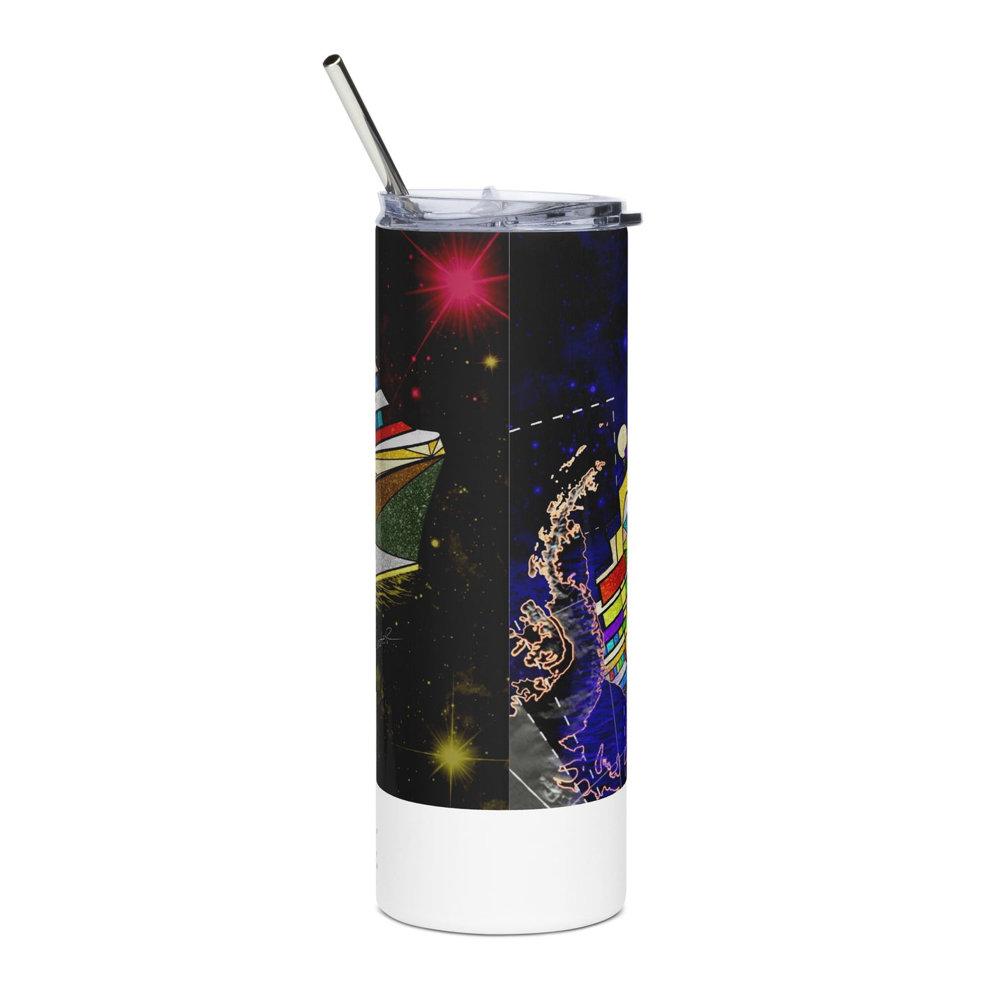 Ultramarine Stainless steel tumbler