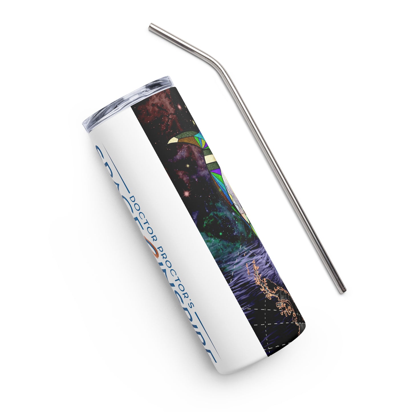 The Cosmic Orca Stainless steel tumbler
