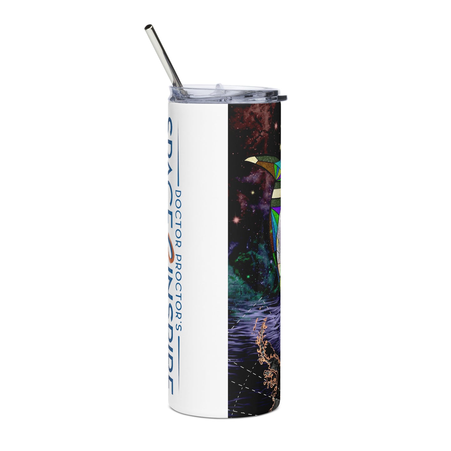 The Cosmic Orca Stainless steel tumbler