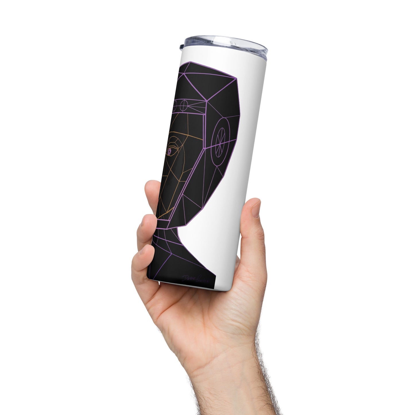 Afrobotica Bella Neon Stainless steel tumbler
