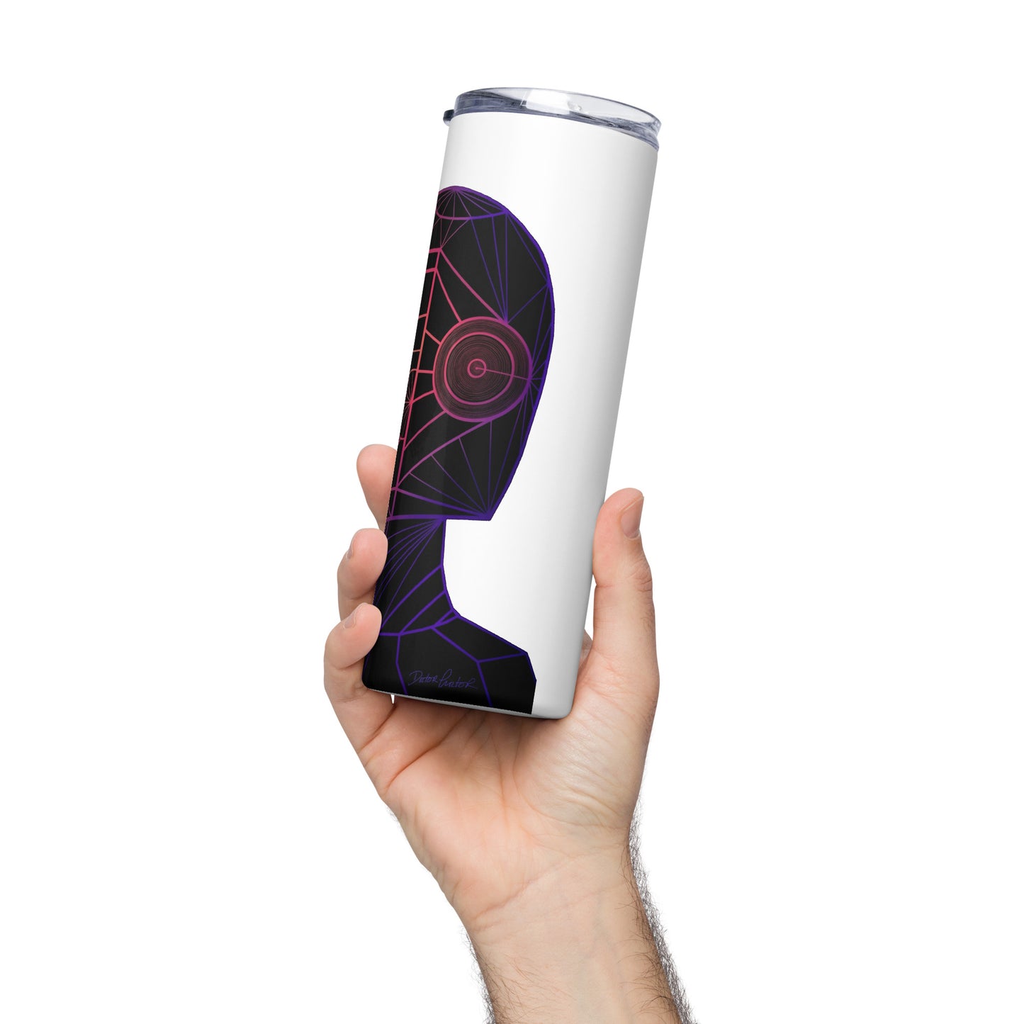Afrobotica Native Neon Stainless steel tumbler