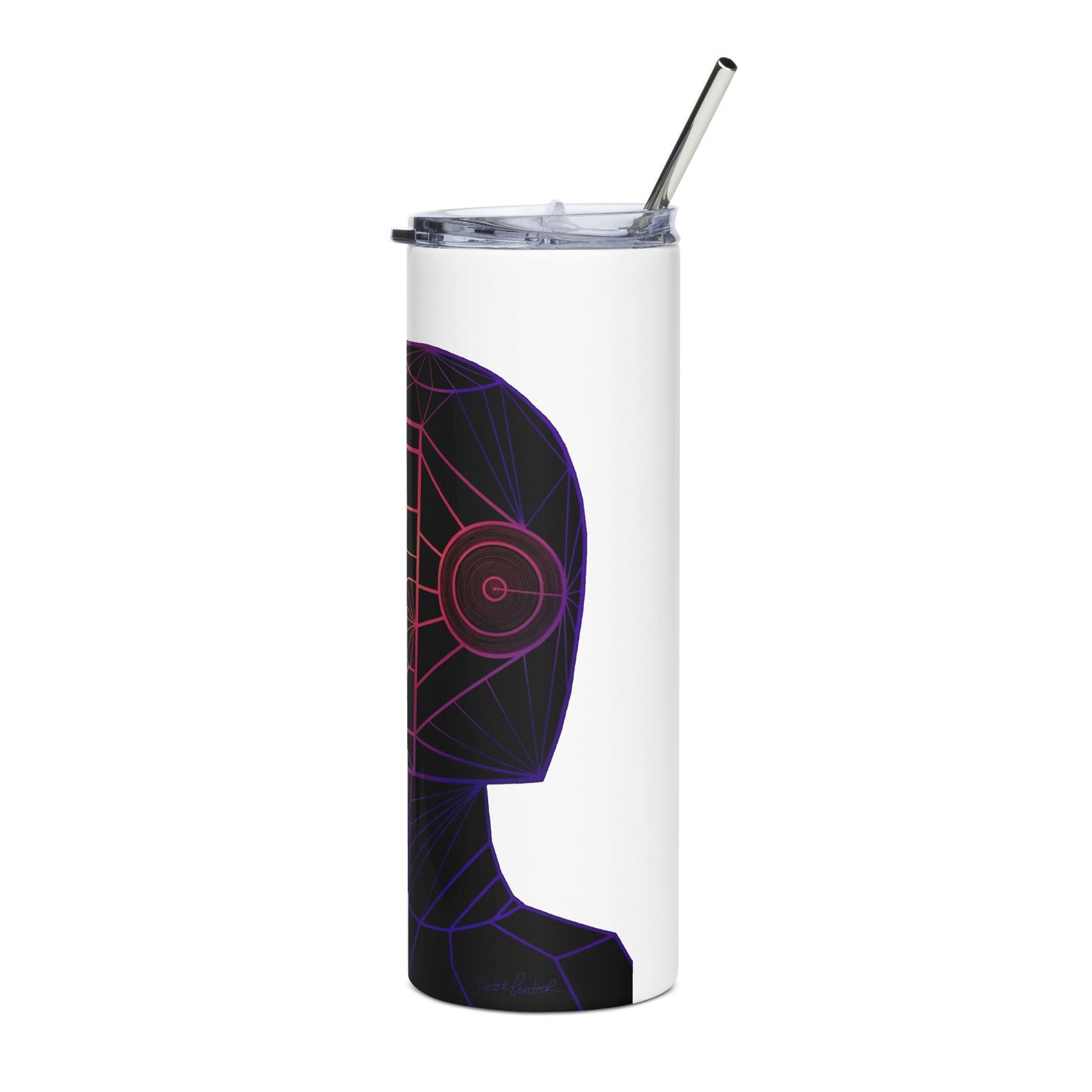Afrobotica Native Neon Stainless steel tumbler