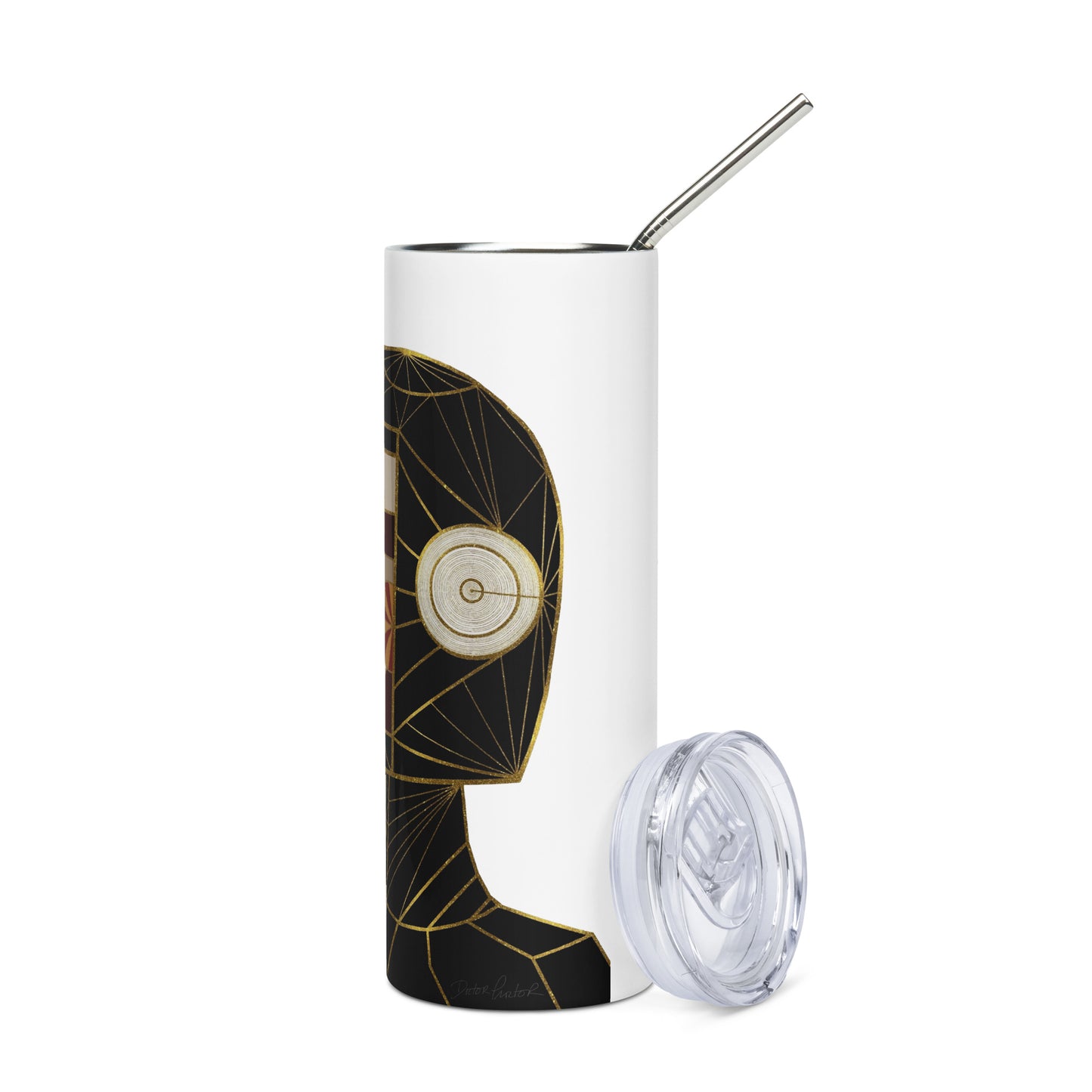Afrobotica Native Earth Stainless steel tumbler