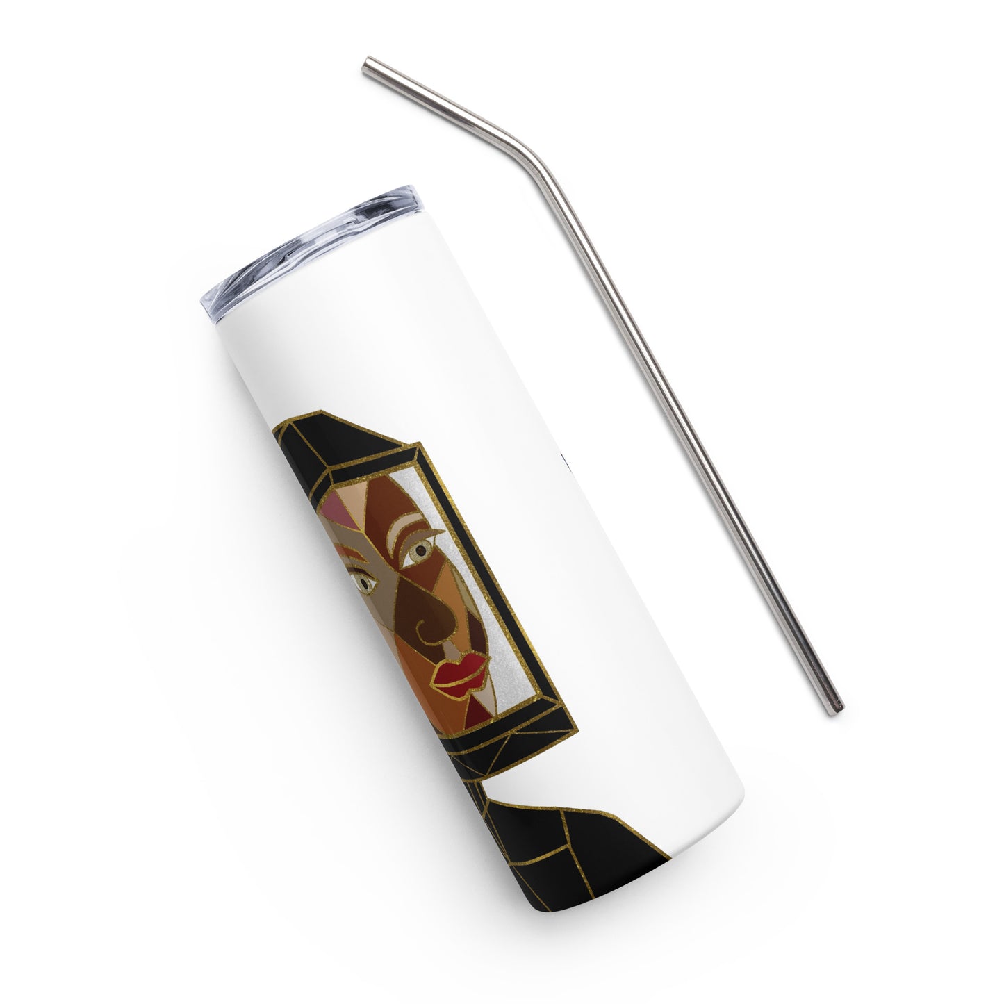 Afrobotica Avatar Earth Stainless steel tumbler