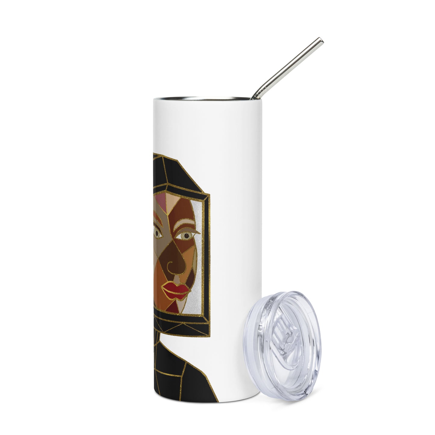 Afrobotica Avatar Earth Stainless steel tumbler