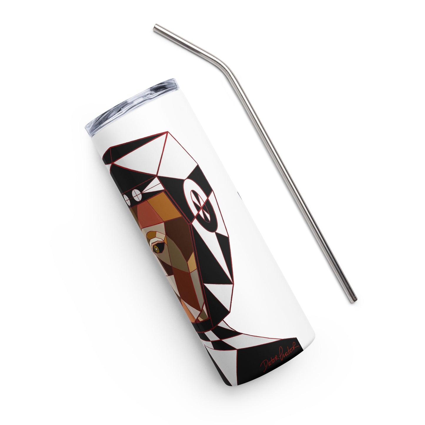 Afrobotica Bella Earth Stainless steel tumbler