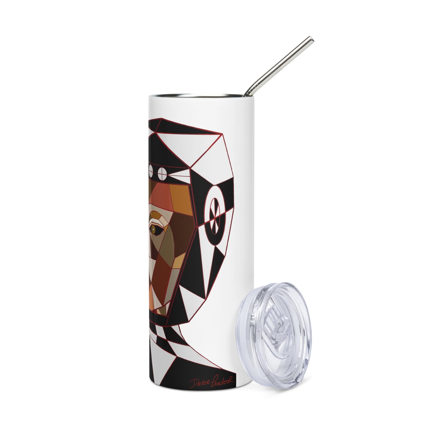 Afrobotica Bella Earth Stainless steel tumbler