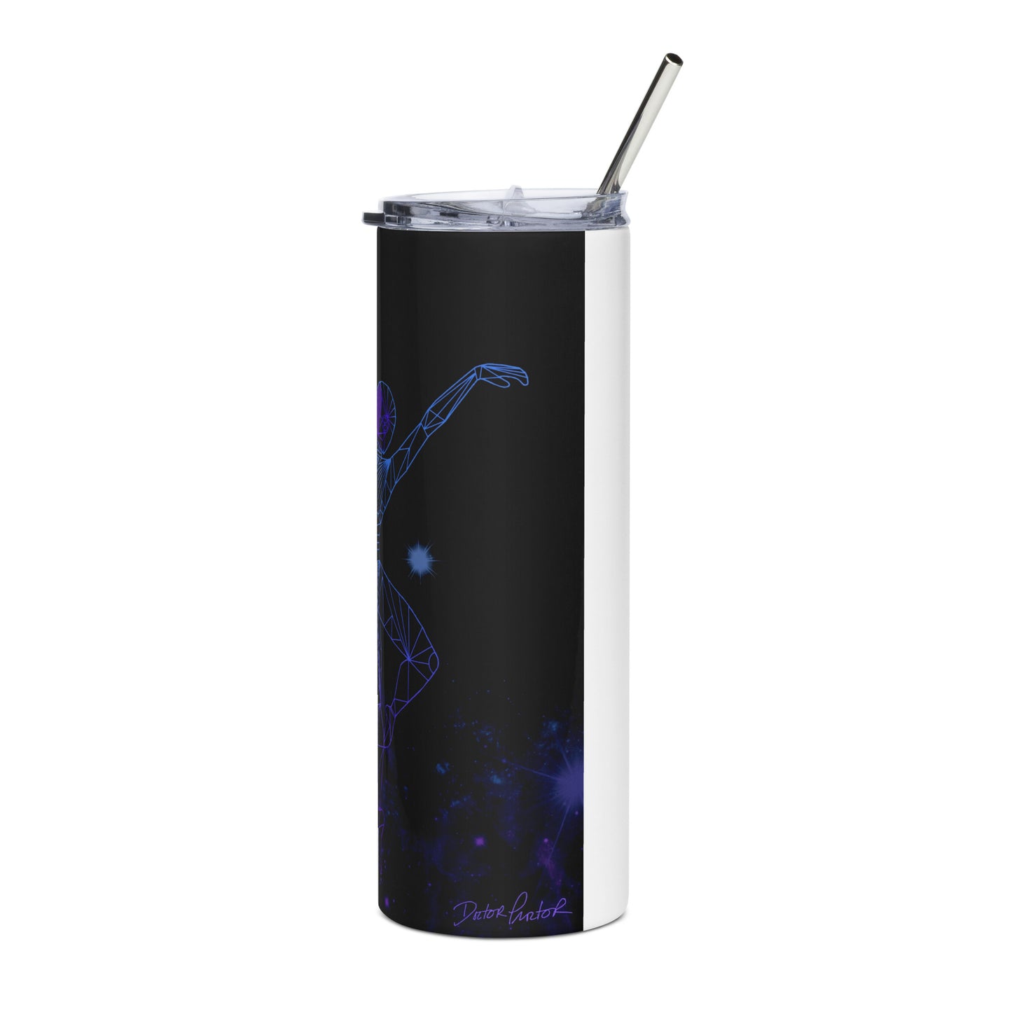 Afrobotica Releve Blue Stainless steel tumbler