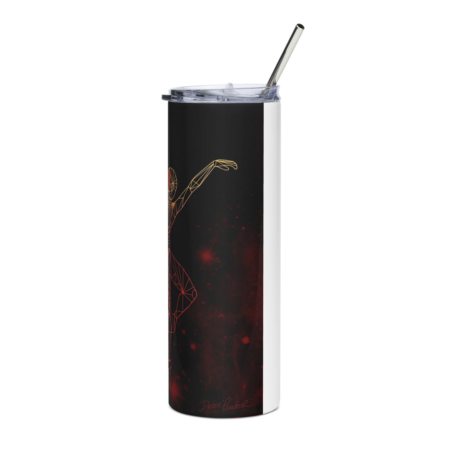Afrobotica Releve Red Stainless steel tumbler
