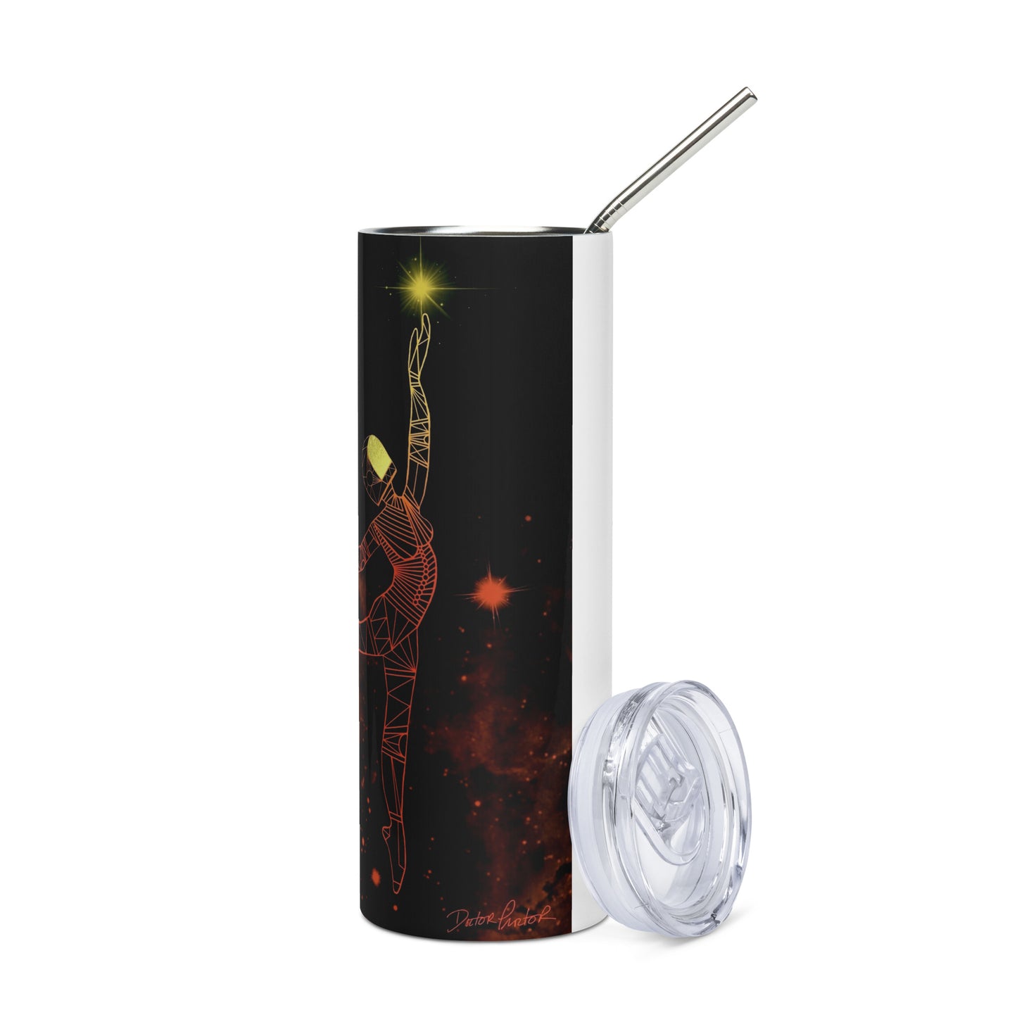 Afrobotica Pointe Constellation Stainless steel tumbler