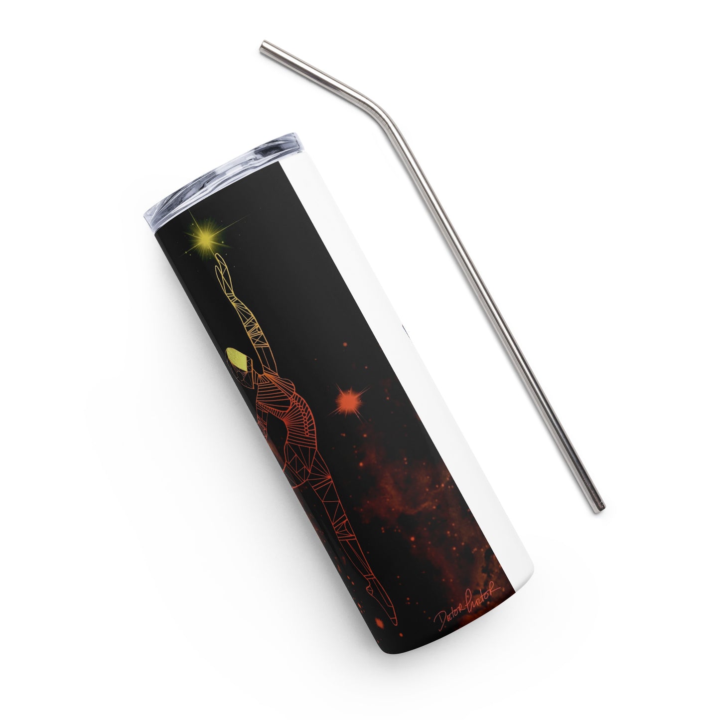 Afrobotica Pointe Constellation Stainless steel tumbler
