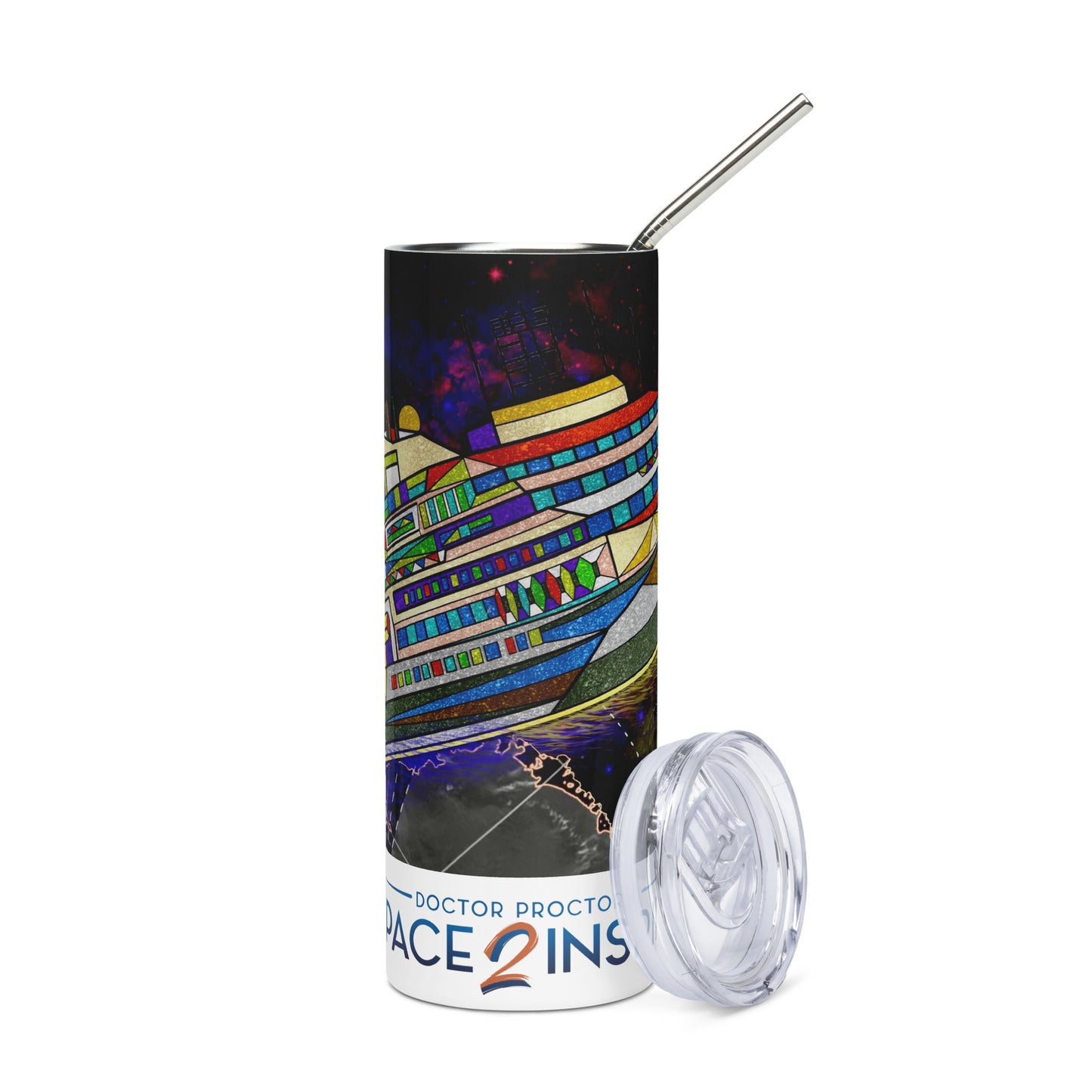 Ultramarine Stainless steel tumbler