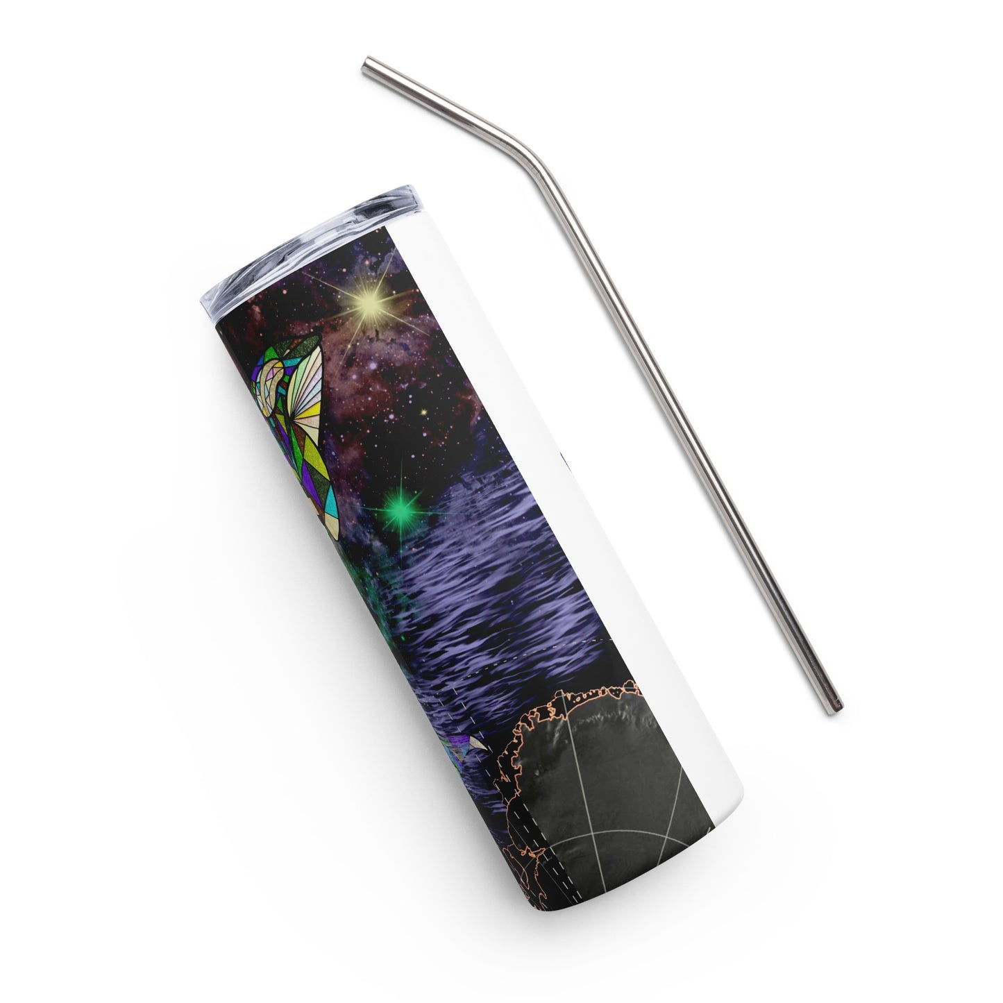 The Cosmic Orca Stainless steel tumbler