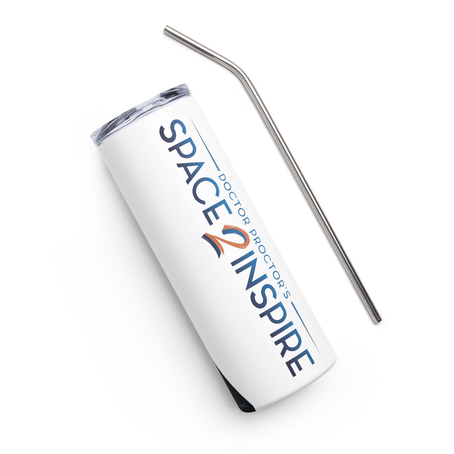 Afrobotica Melancholy Blue Stainless steel tumbler