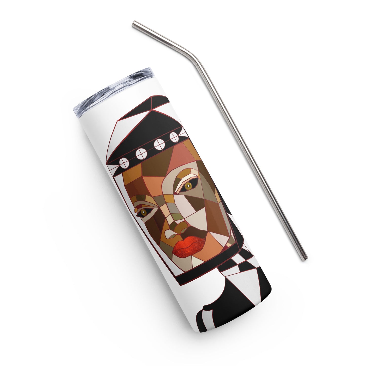 Afrobotica Bella Earth Stainless steel tumbler