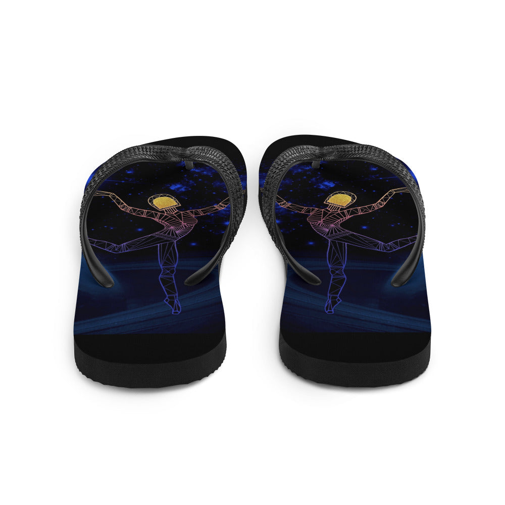 Afrobotica Rings Blue Flip-Flops