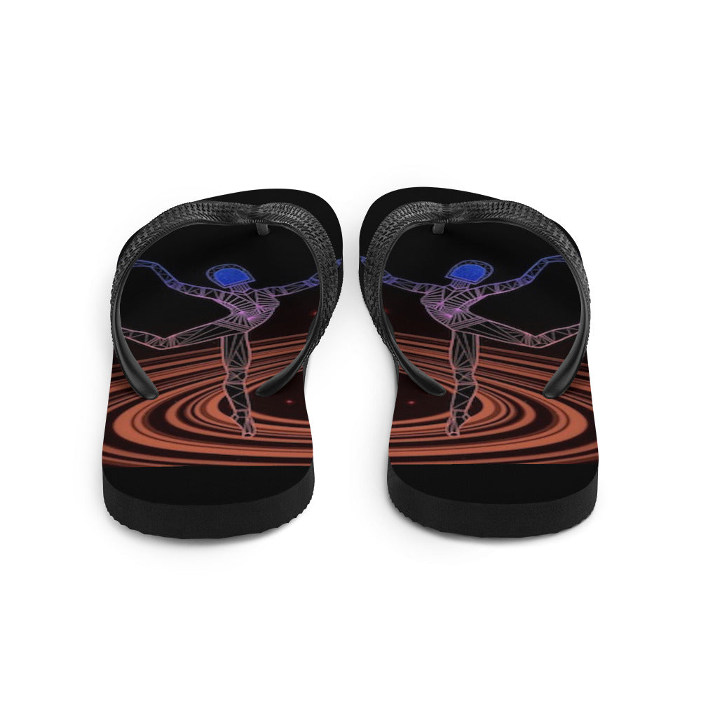 Afrobotica Rings Red Flip-Flops