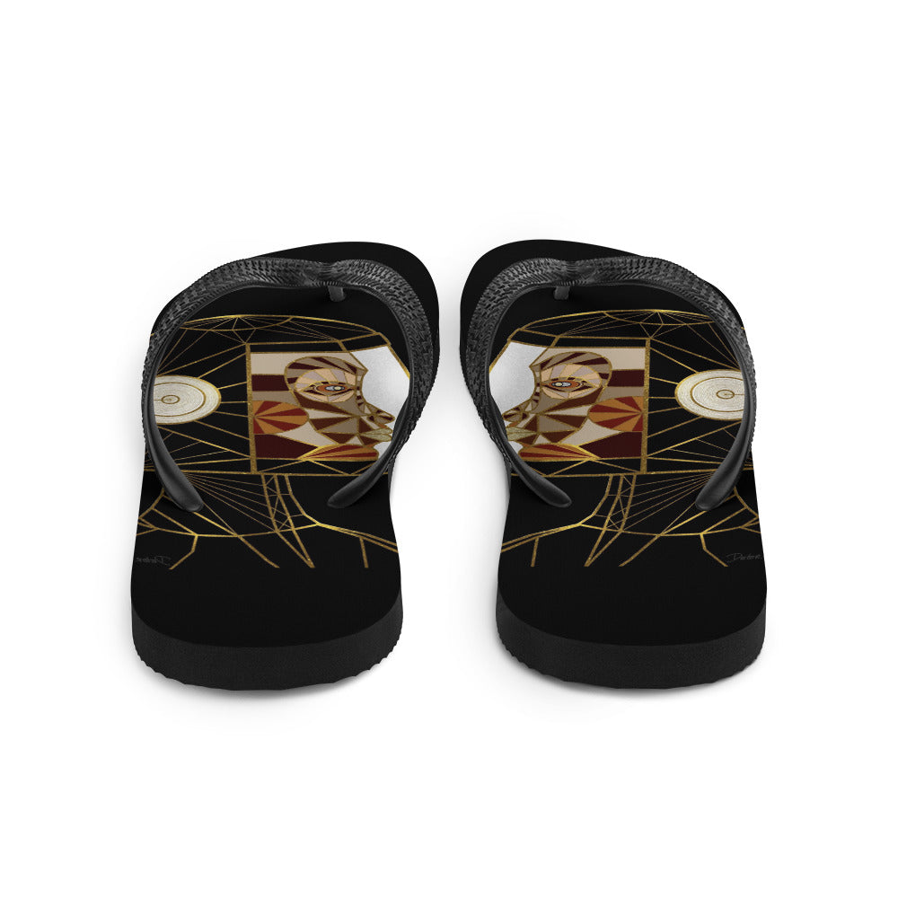 Afrobotica Native Earth Flip-Flops