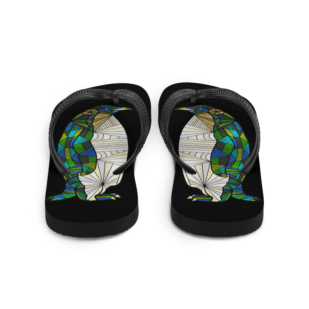 Antartic Serenity Flip-Flops