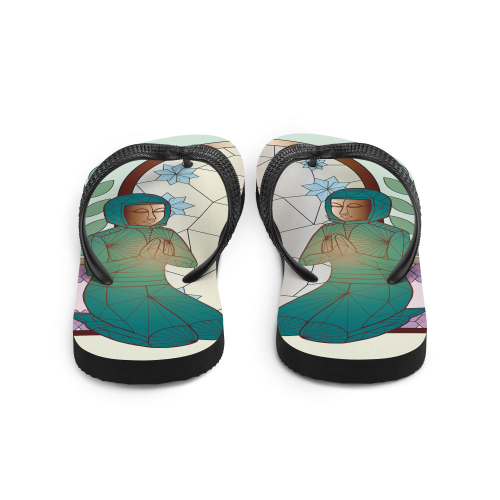 Grateful Voyager Flip-Flops