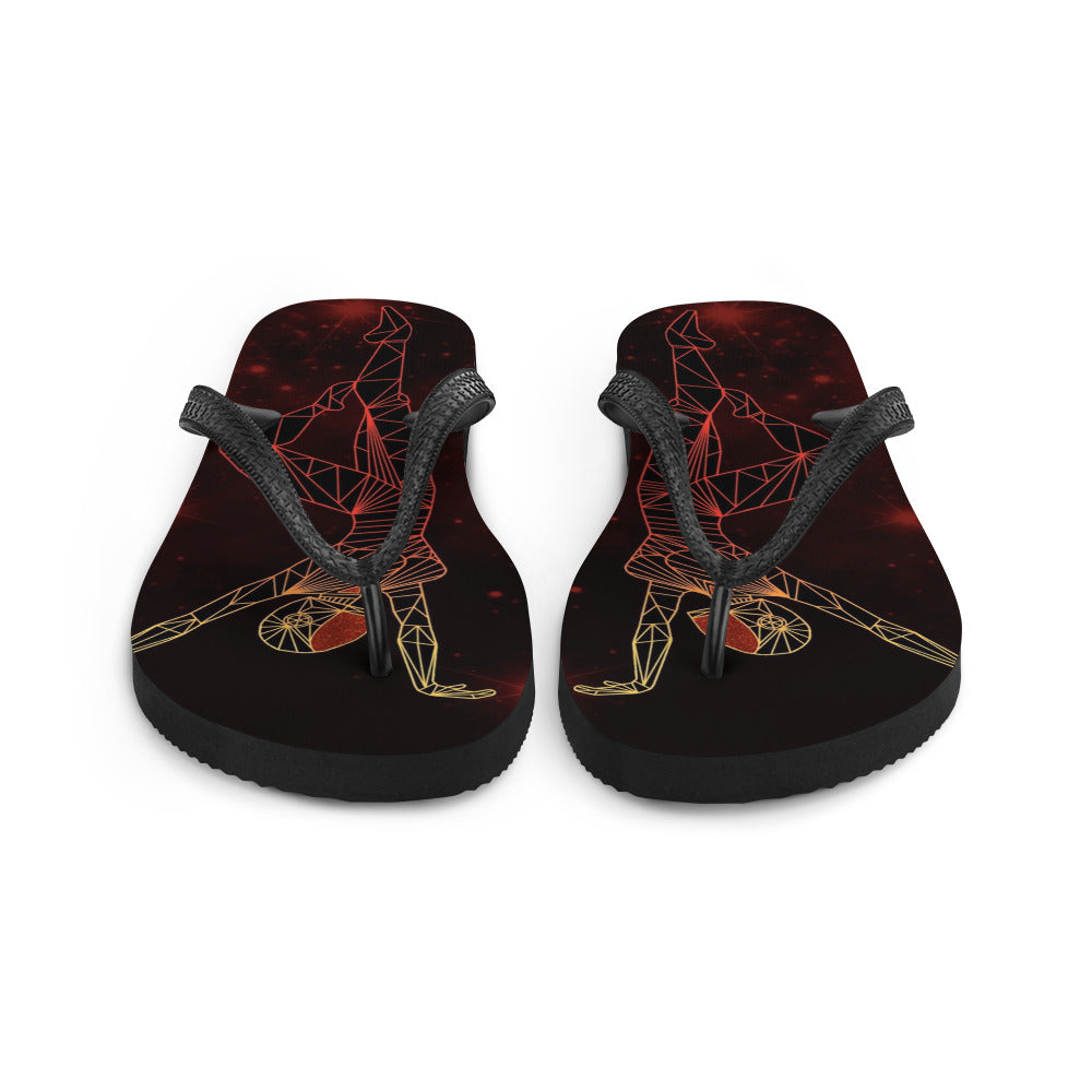 Afrobotica Releve Red Flip-Flops