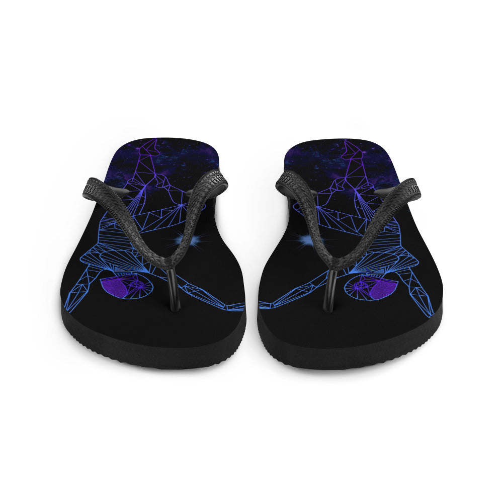 Afrobotica Releve Blue Flip-Flops
