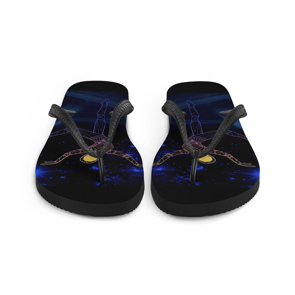 Afrobotica Rings Blue Flip-Flops
