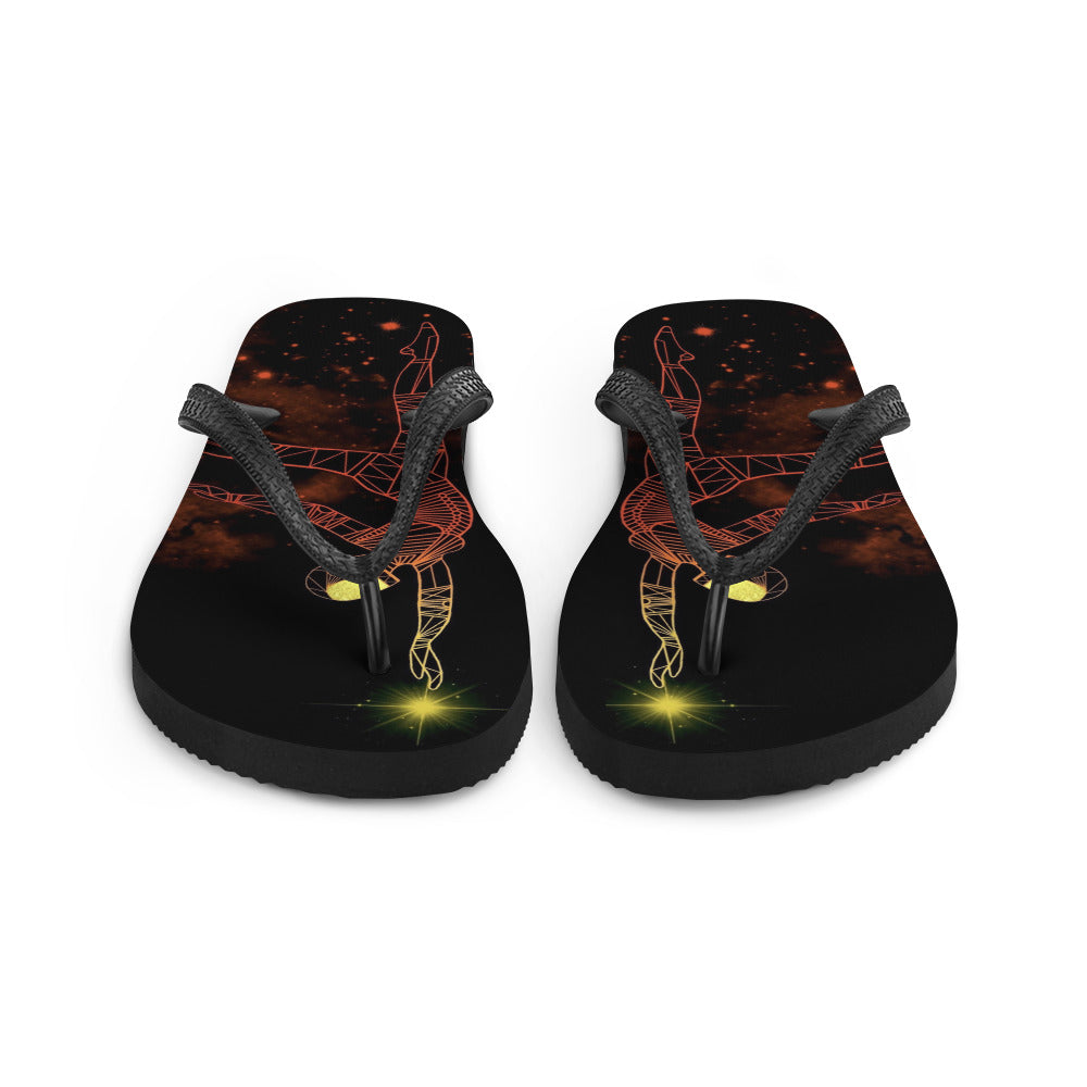 Afrobotica Pointe Constellation Flip-Flops