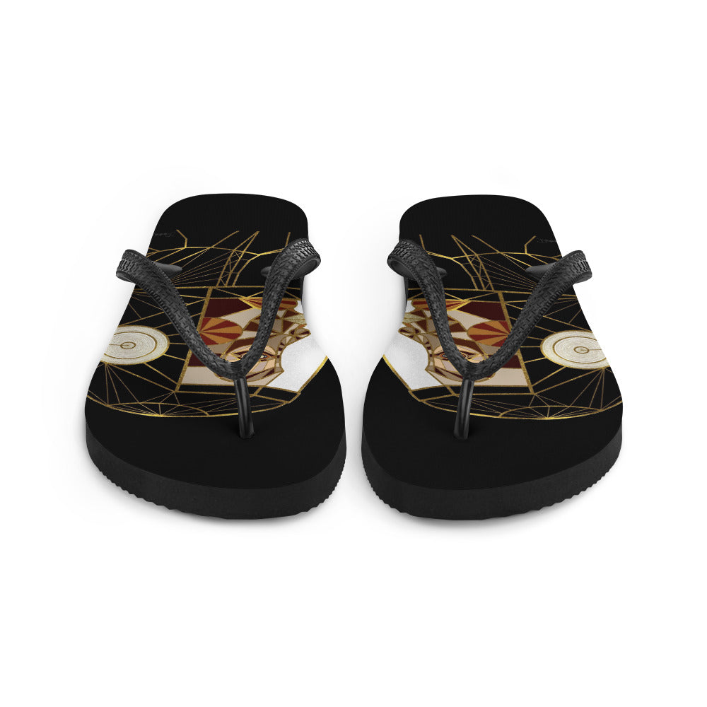 Afrobotica Native Earth Flip-Flops
