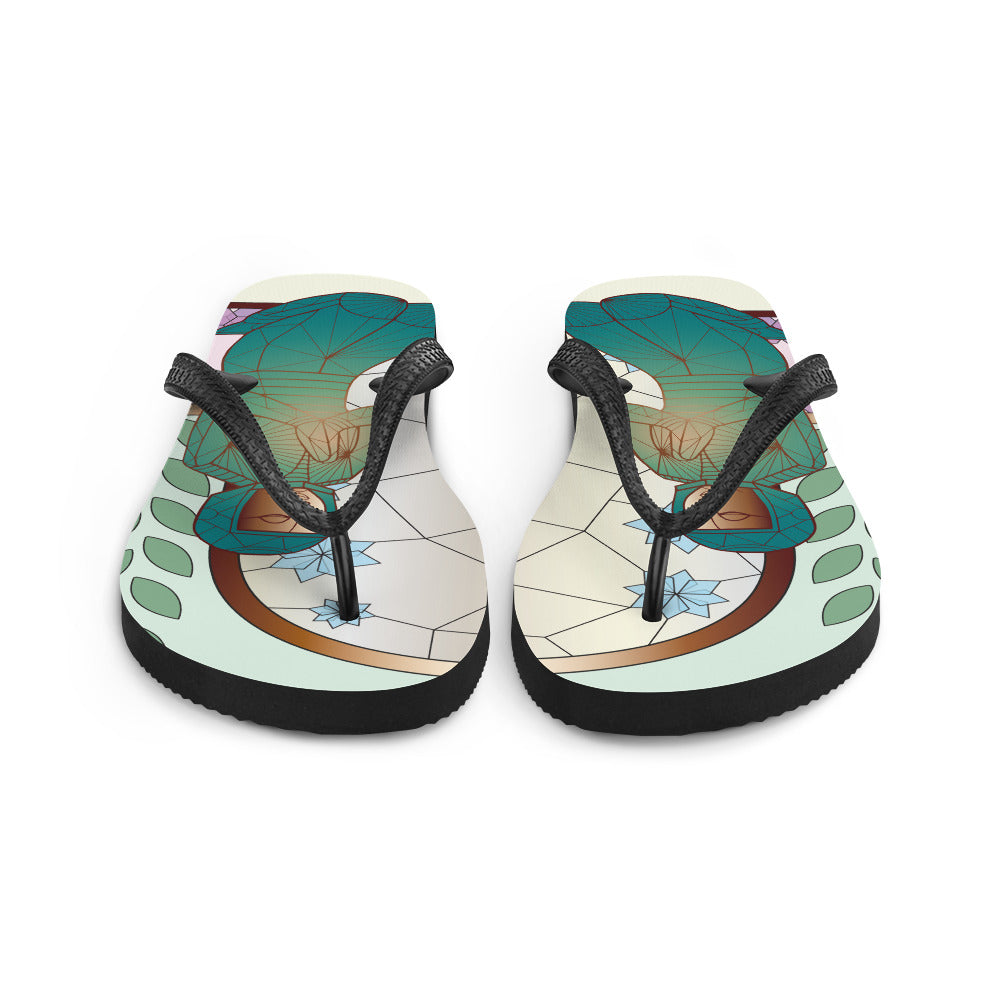 Grateful Voyager Flip-Flops