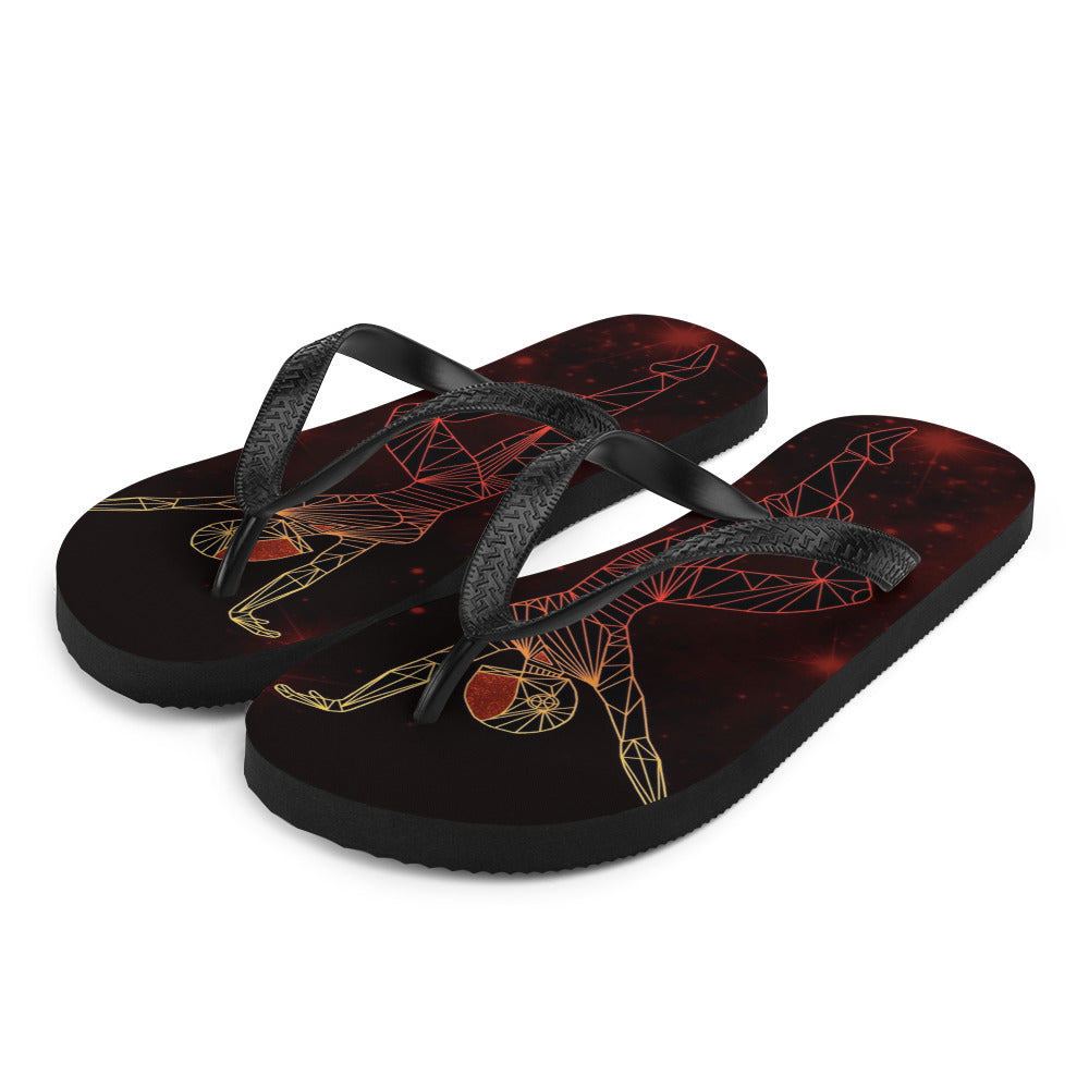 Afrobotica Releve Red Flip-Flops