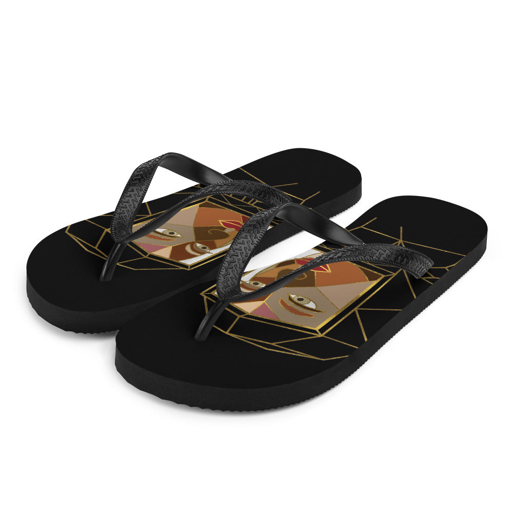 Afrobotica Avatar Earth Flip-Flops