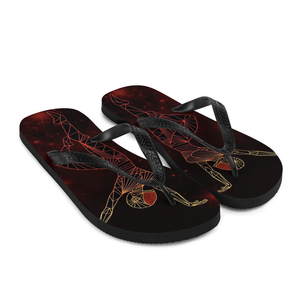 Afrobotica Releve Red Flip-Flops