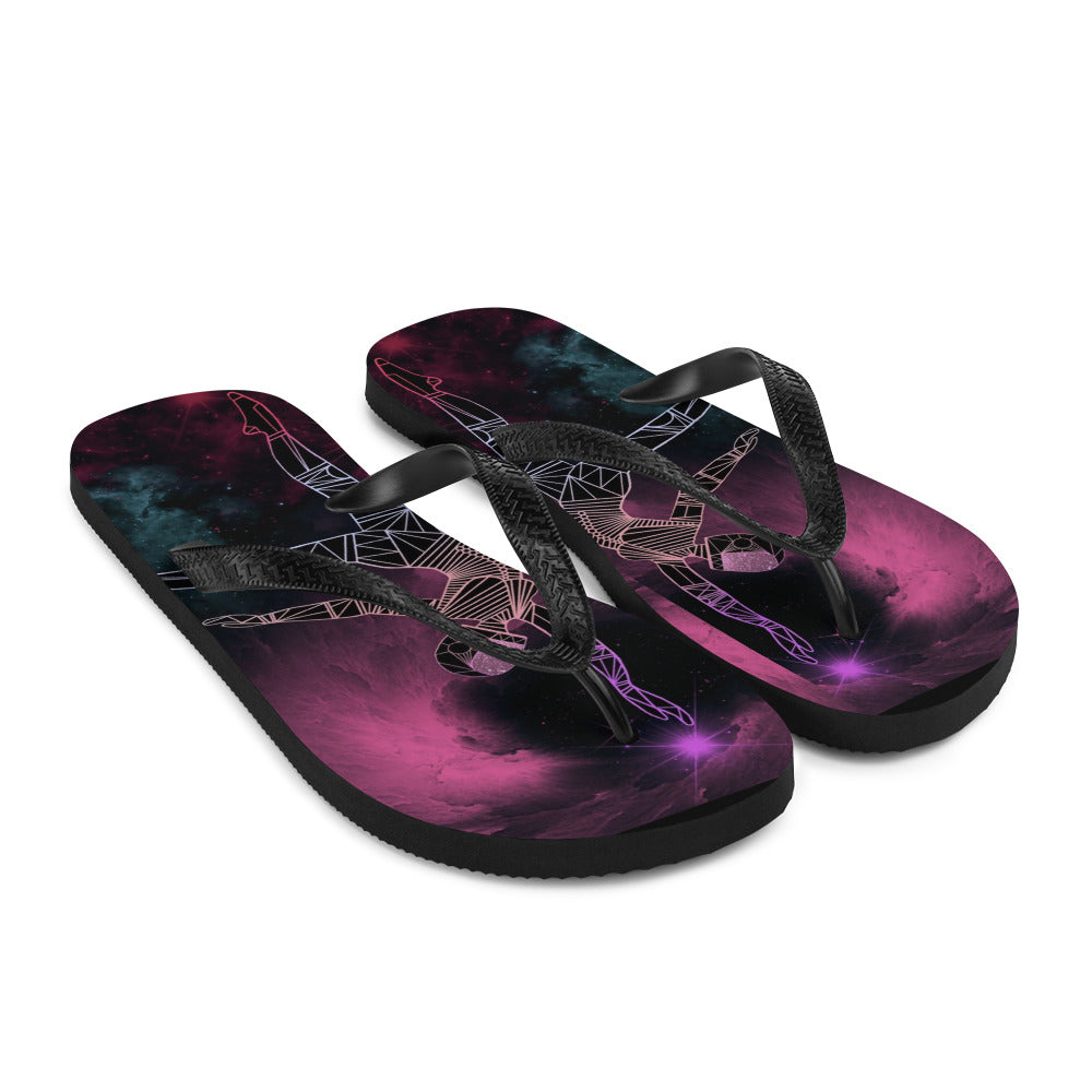 Afrobotica Pointe Nebula Flip-Flops