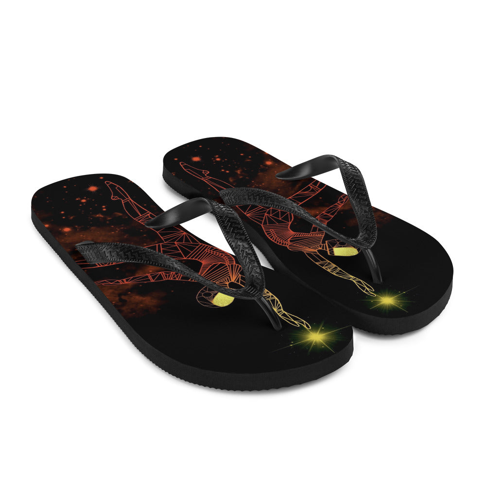 Afrobotica Pointe Constellation Flip-Flops